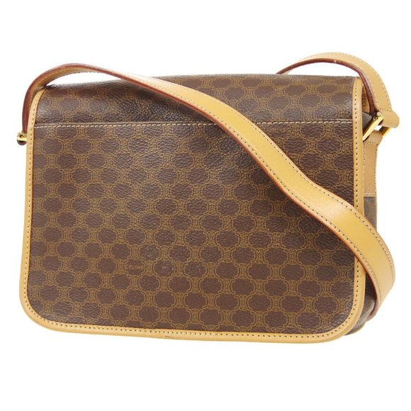 CELINE Macadam Ring Motif Cross Body Shoulder Bag - Picture 2 of 11